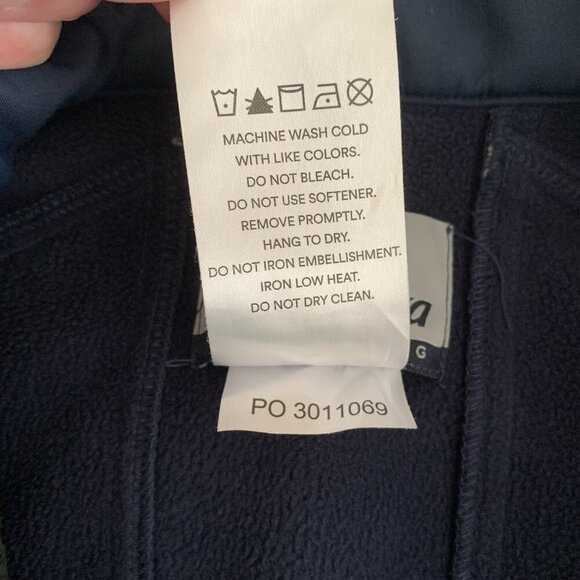 Alaska By Luly Yang Soft Shell Jacket Men’s M Oeko-Tex Horizon Full Zip Blue - Picture 11 of 11